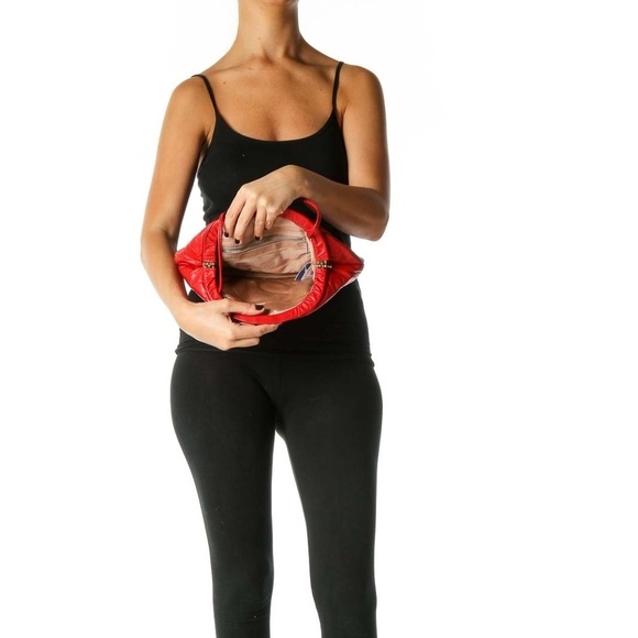 SilkRoll Red Crossbody Bag - Picture 3 of 4